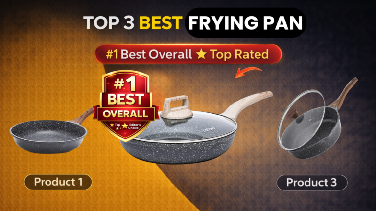 Top 3 Best Frying Pans for Cooking – Nonstick and Stainless Steel Pan Review