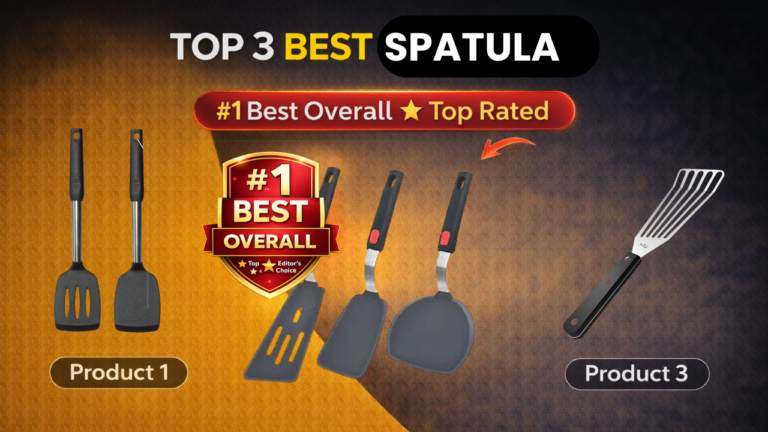 Top 3 Best Spatulas for Cooking – Heat Resistant Silicone Turner Review