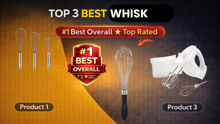 Top 3 Best Whisks for Cooking – Stainless Steel Balloon Whisk Review