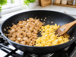 Adding Bell Peppers to Chicken Stir Fry